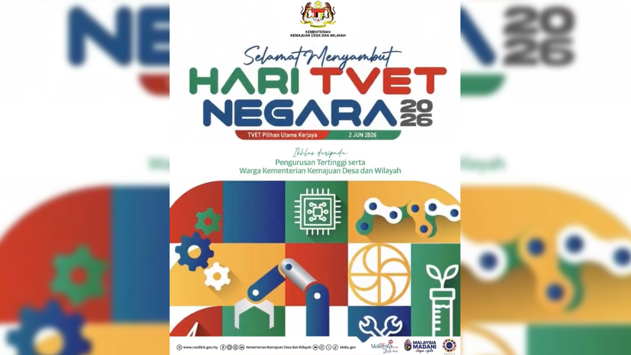 Hari TVET Negara 2026 perkukuh ekosistem TVET, tingkat kesedaran masyarakat