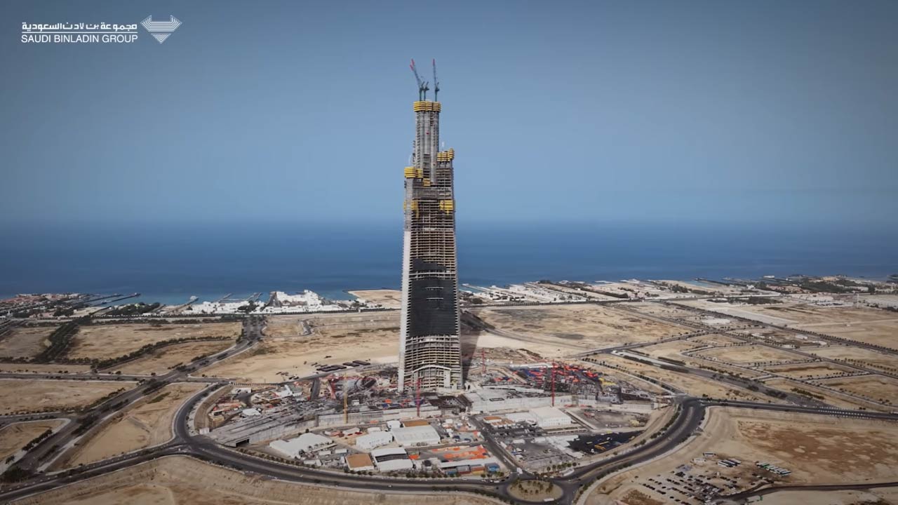Pembinaan Jeddah Tower capai tingkat ke-100, bakal dinobat bangunan tertinggi dunia pada 2028