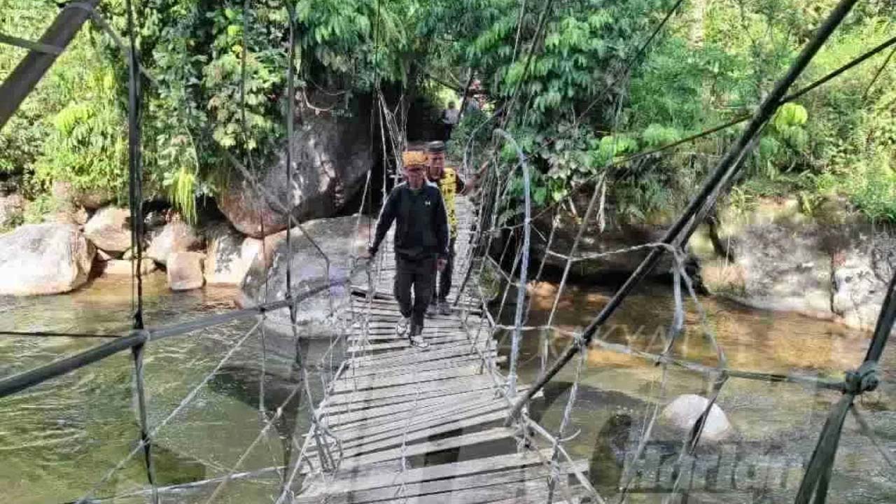 Jambatan tempat Jaslinda ditemui selamat dapat perhatian ker