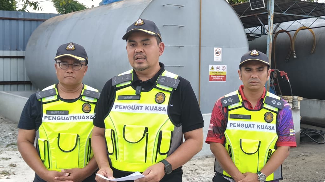 KPDN tumpas sindiket diesel haram di Selangor, rampasan ceca