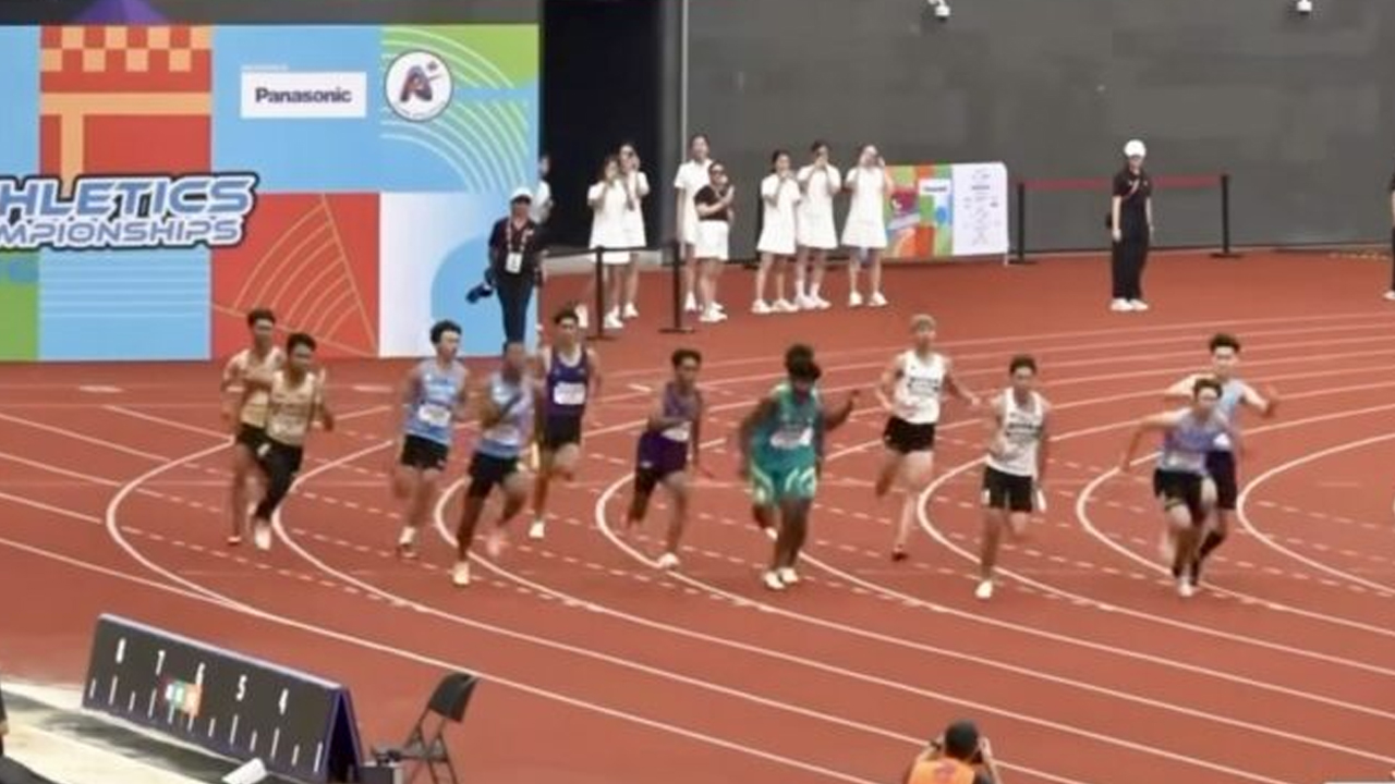 Kejohanan Olahraga Asia B-20:  Kuartet 4x100m lelaki negara akhiri saingan di tempat kelima