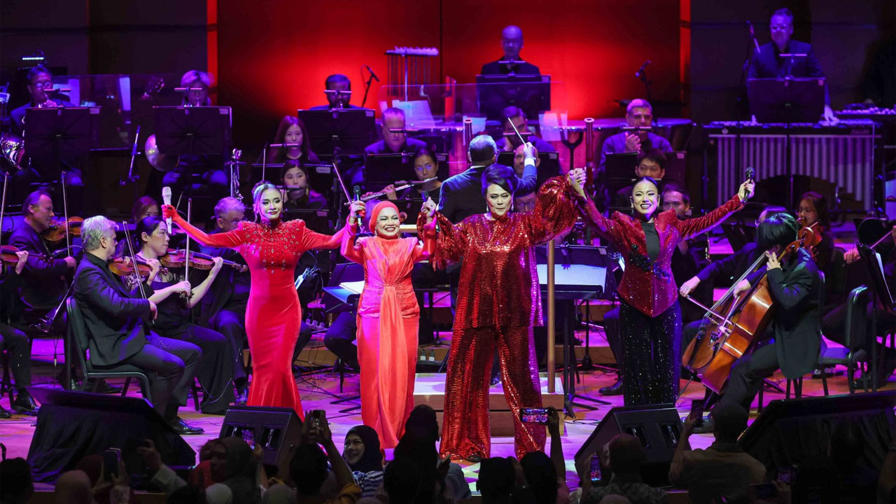 Konsert A Tribute To Sharifah Aini: Menganyam ingatan, kehil