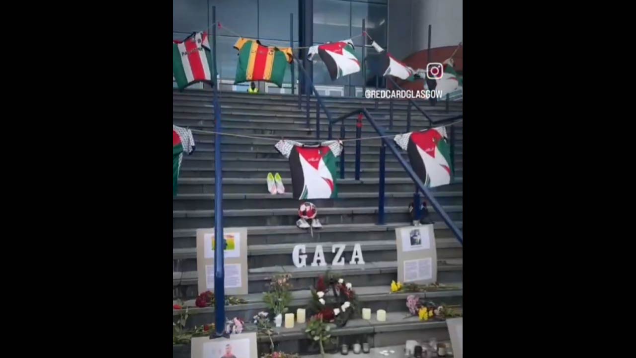 Aktivis Glasgow anjur majlis memperingati pemain bola sepak 