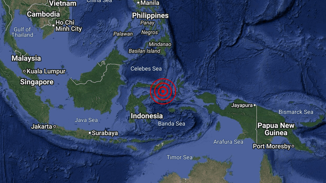 Gempa bumi sederhana gegar selatan Laut Maluku, tiada ancaman tsunami kepada Malaysia