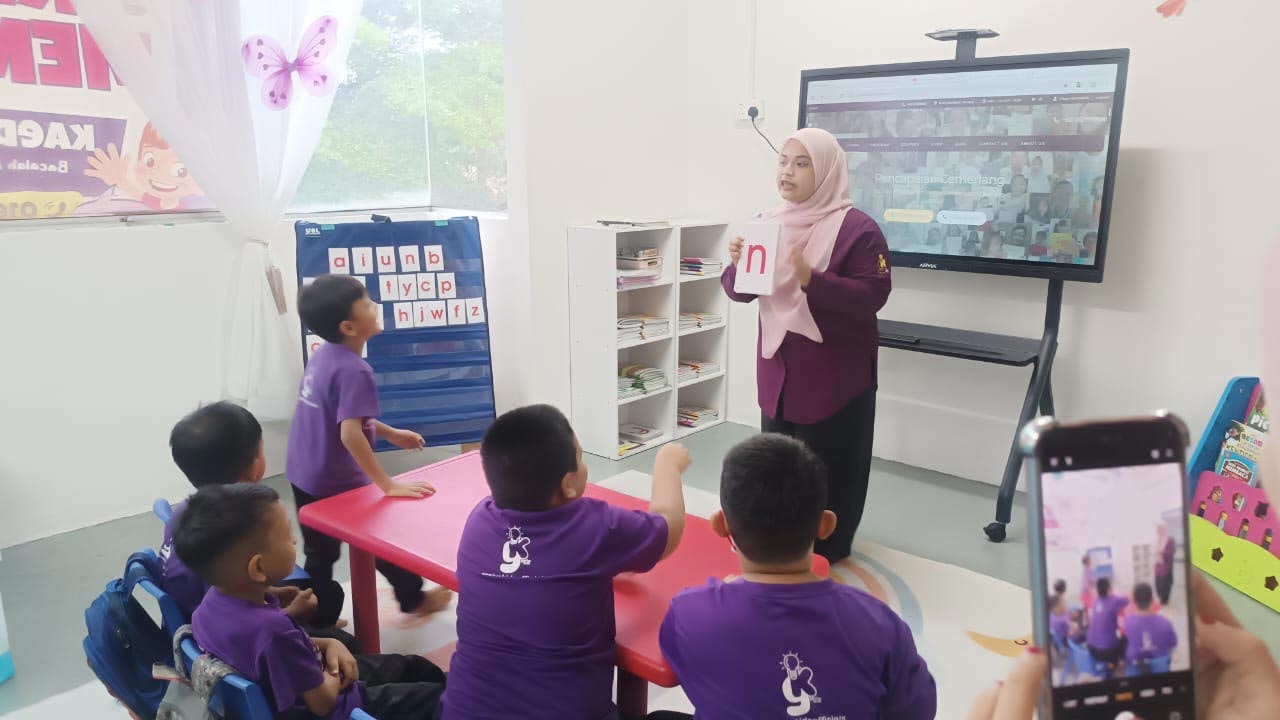 Geniuskids, 3M, pendidikan awal kanak-kanak. cred awani