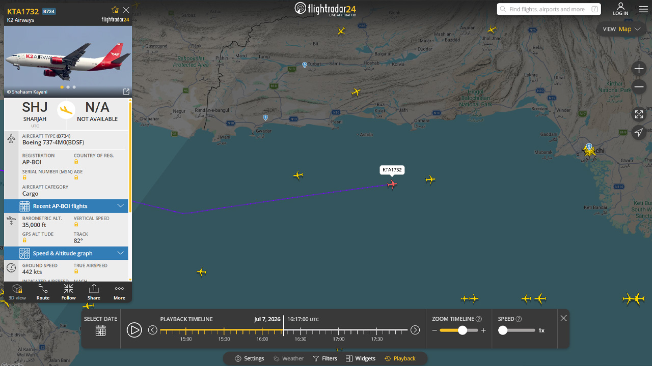 INSERT_KTA1732 FLIGHTRADAR_SCREENSHOT FLIGHT RADAR