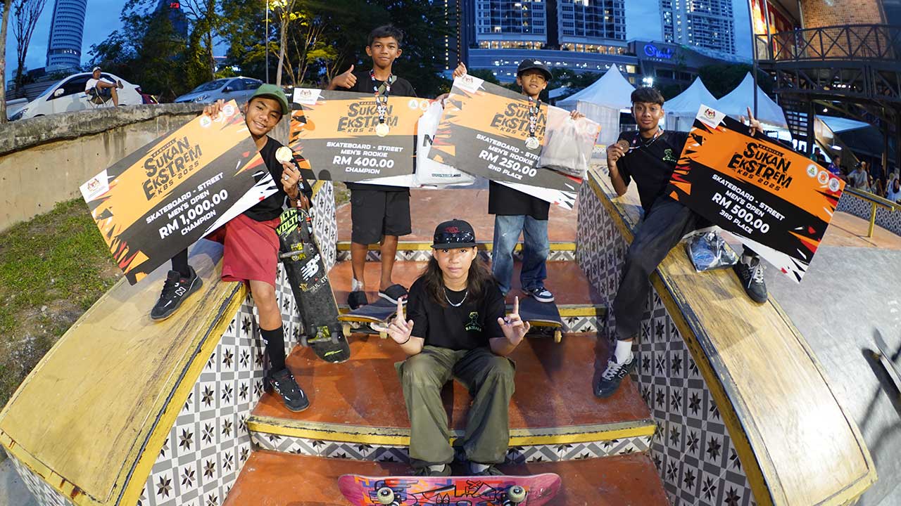 the razkals, olimpik remaja, myskate, papan selaju, world skate